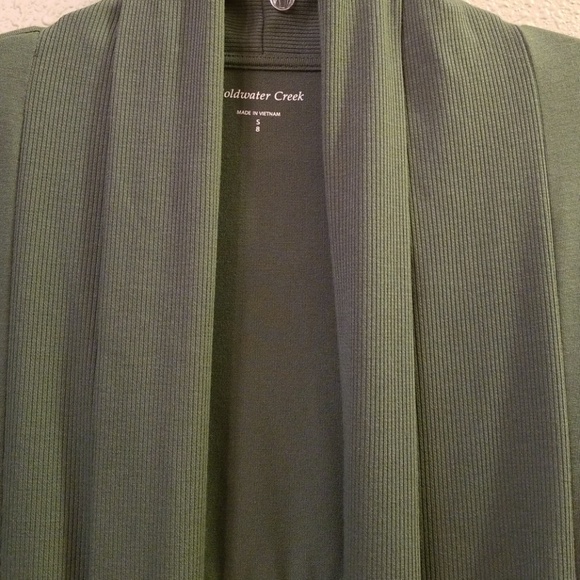Beautiful and comfortable green coverall jacket - Picture 2 of 5